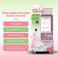 Высокая скорость расширения мороженое автоматический торговый автомат